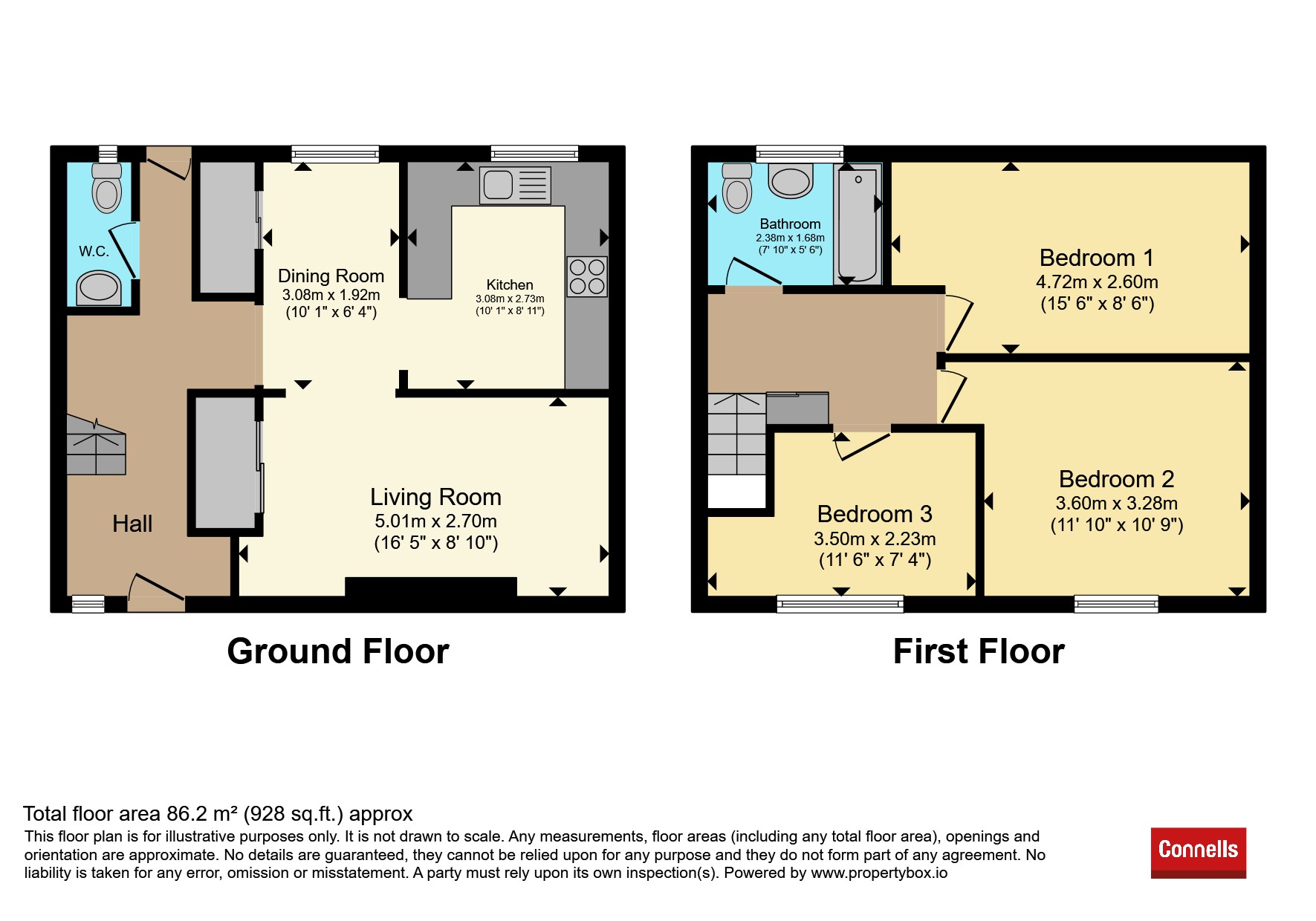 14, Rothesay Mead, Hereford floorplan