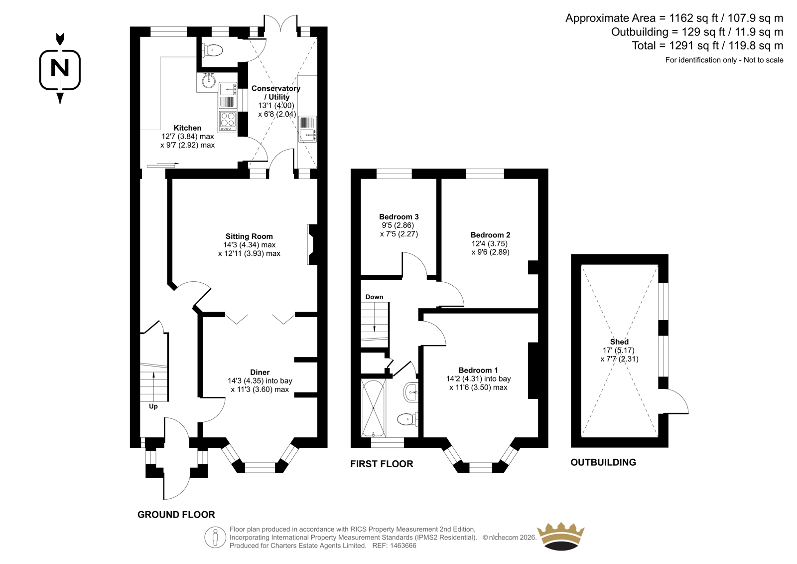 21, Hartley Road, Hampshire floorplan