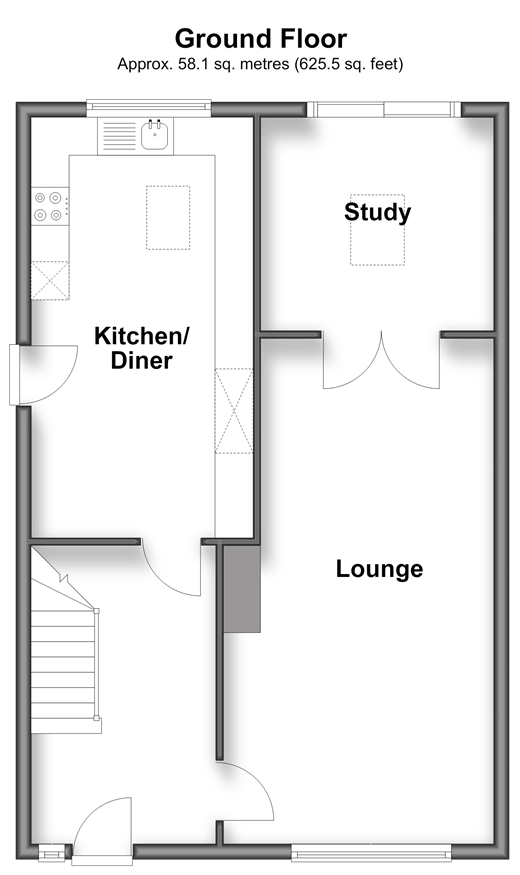 Queens Field Walk, Bognor Regis floorplan