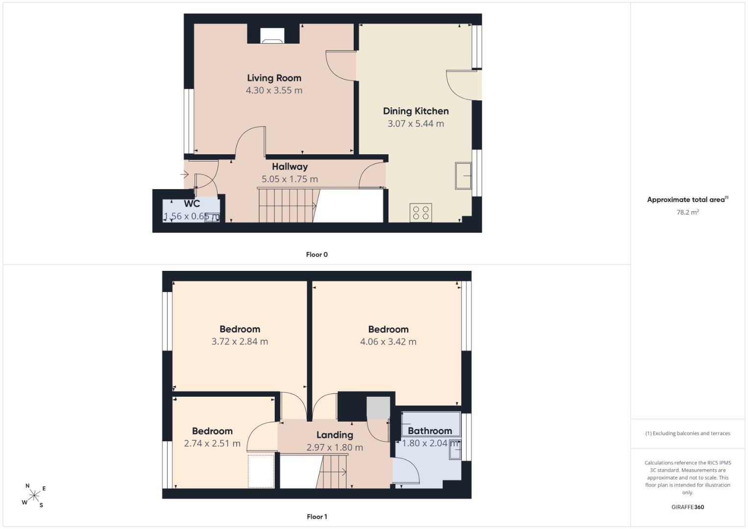 53, Leonard Street, West Yorkshire floorplan
