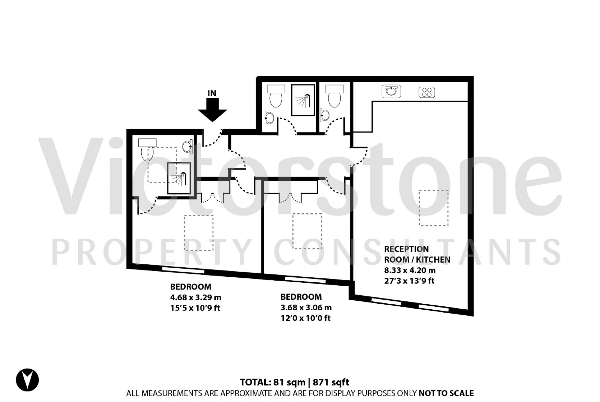 2 Bedrooms Flat to rent in Parkway Camden, London NW1