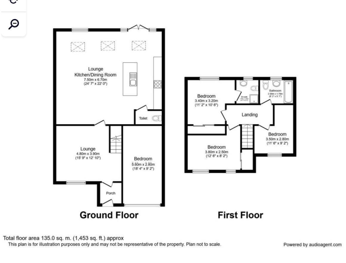 40, Cricklewood Drive, Houghton Le Spring floorplan