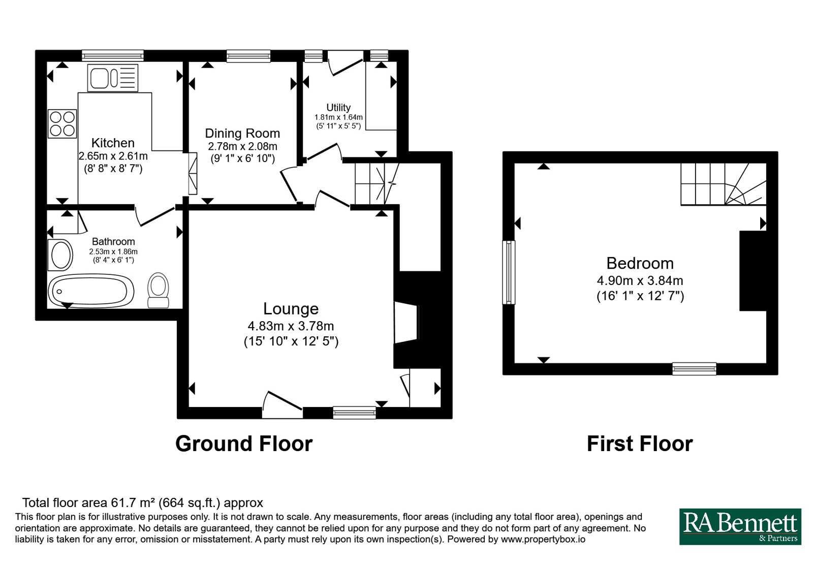 Apple Tree Cottage,, Church Street, Evesham floorplan
