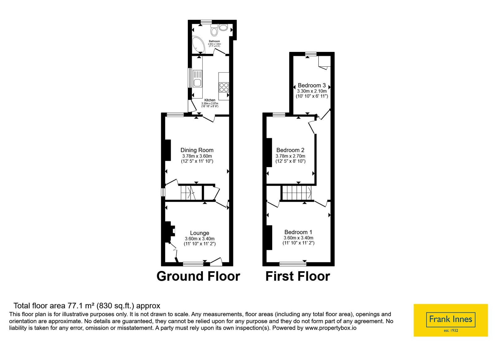 46, Bagshaw Street, Nottinghamshire floorplan