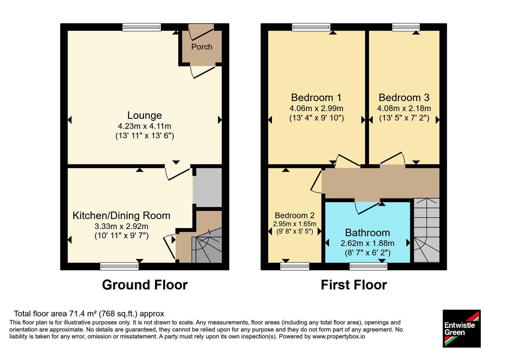 23, Ephraim Street, Lancashire floorplan