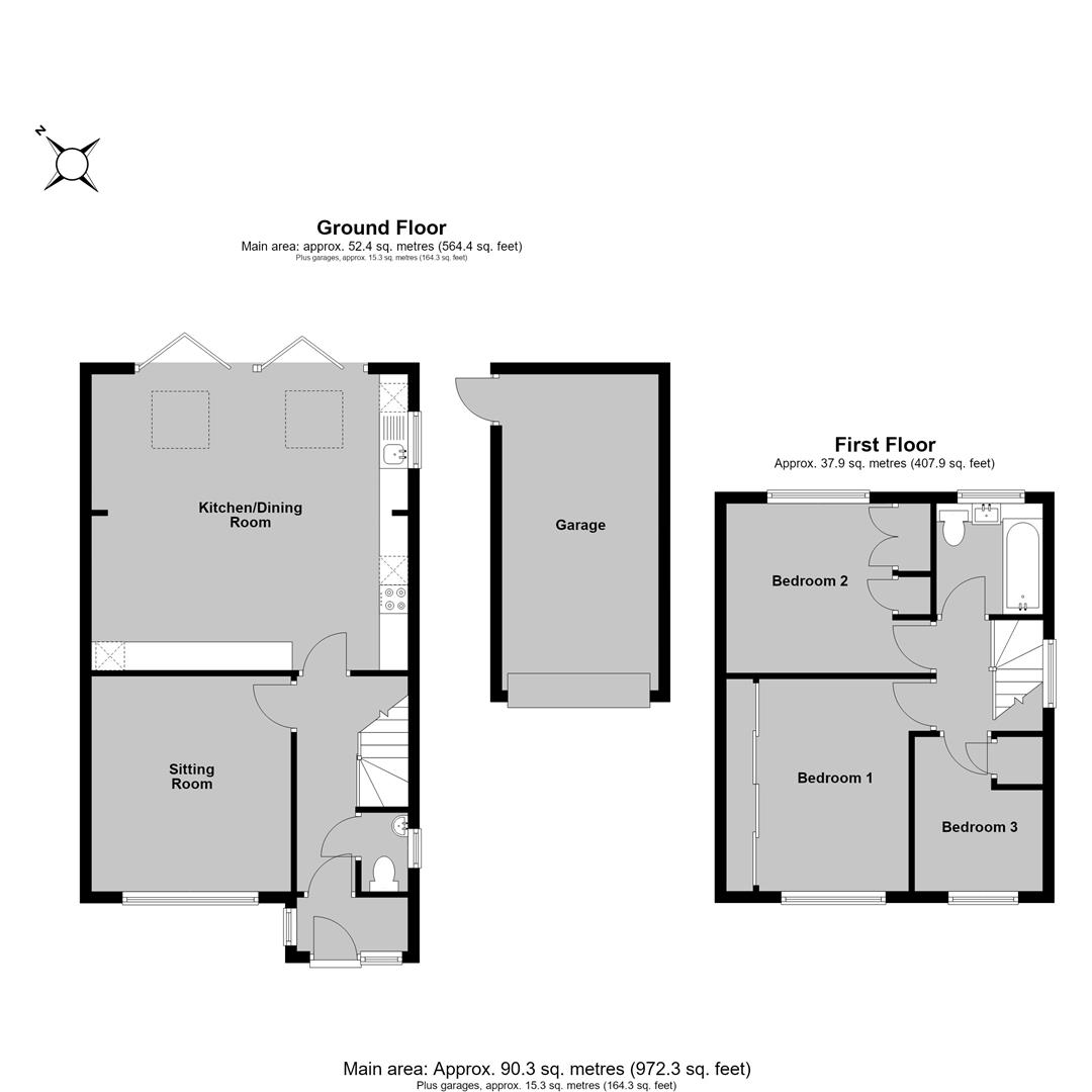 16, Wells Way, Faversham floorplan