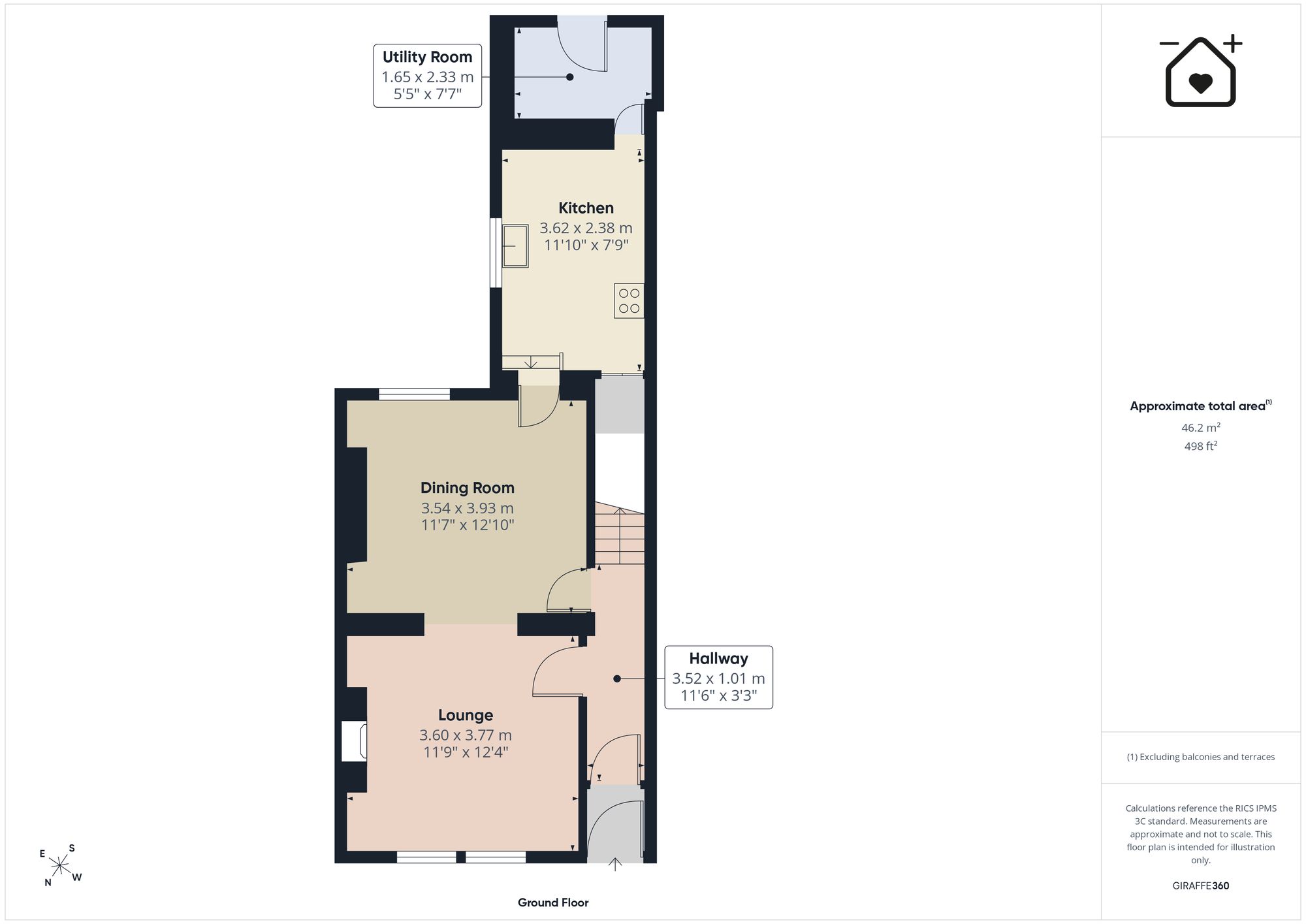 106 Queen Street, Barry floorplan
