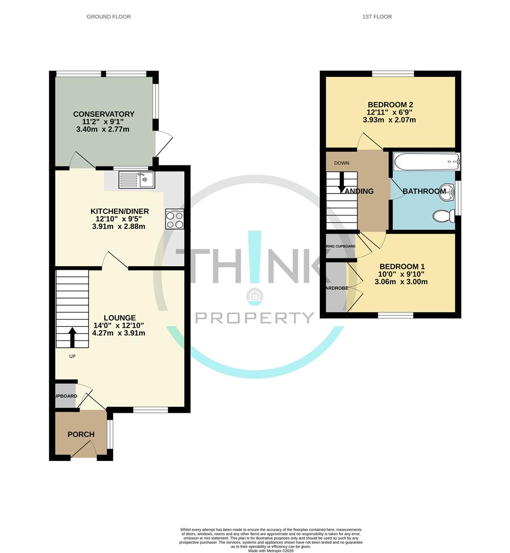 Pyehurn Mews, Norwich floorplan