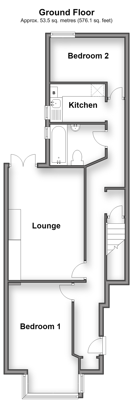 Canterbury Street, Gillingham floorplan