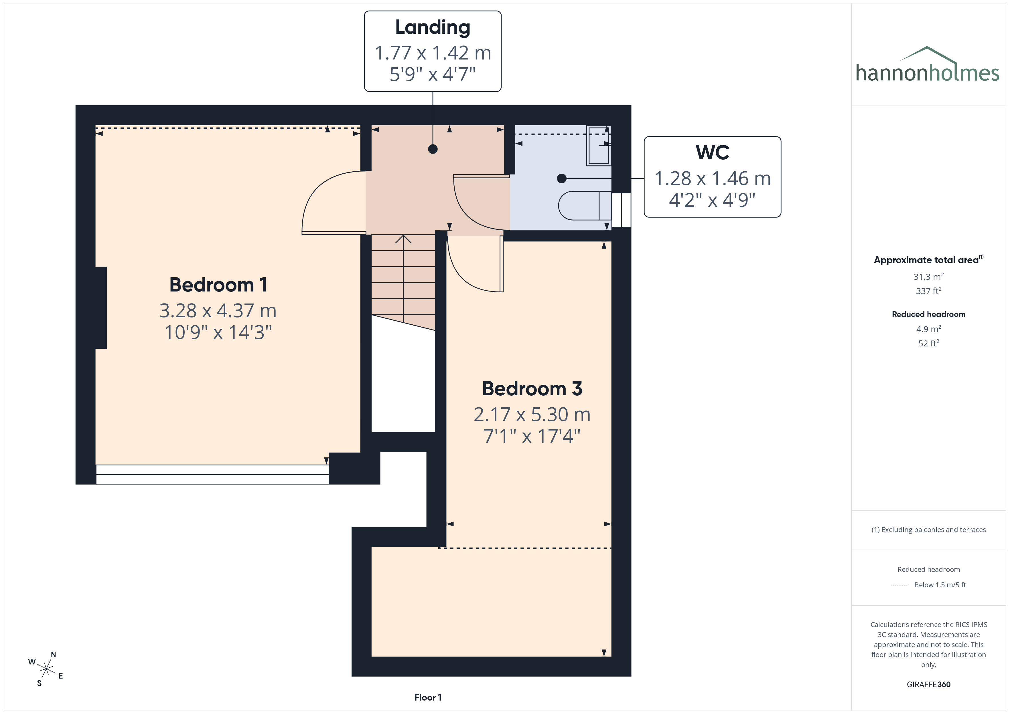 56, Duxbury Avenue, Bolton floorplan