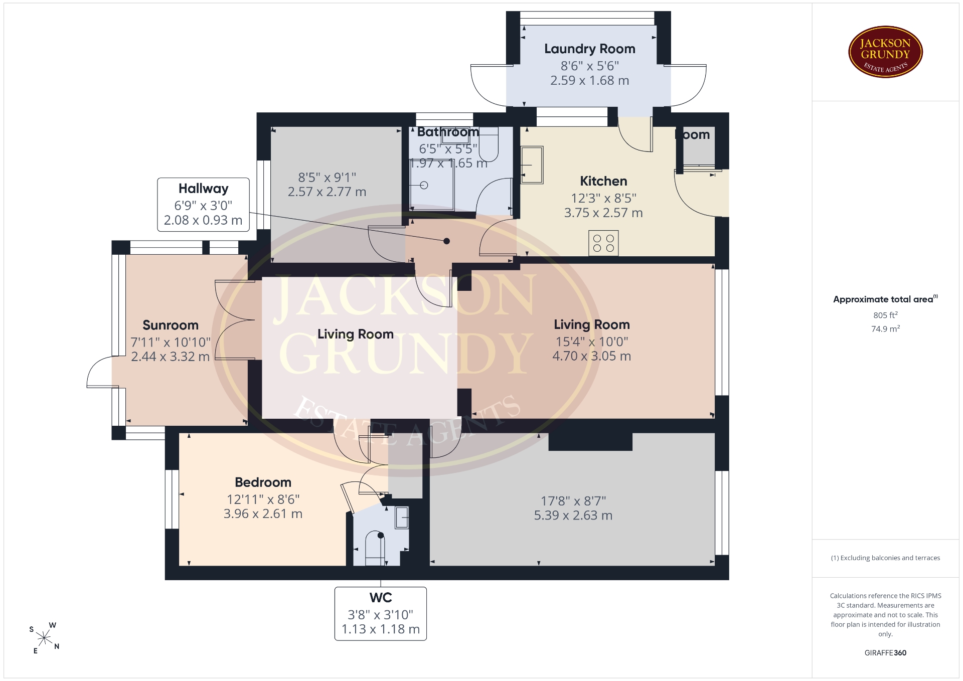 3, Swann Dale Close, Daventry floorplan