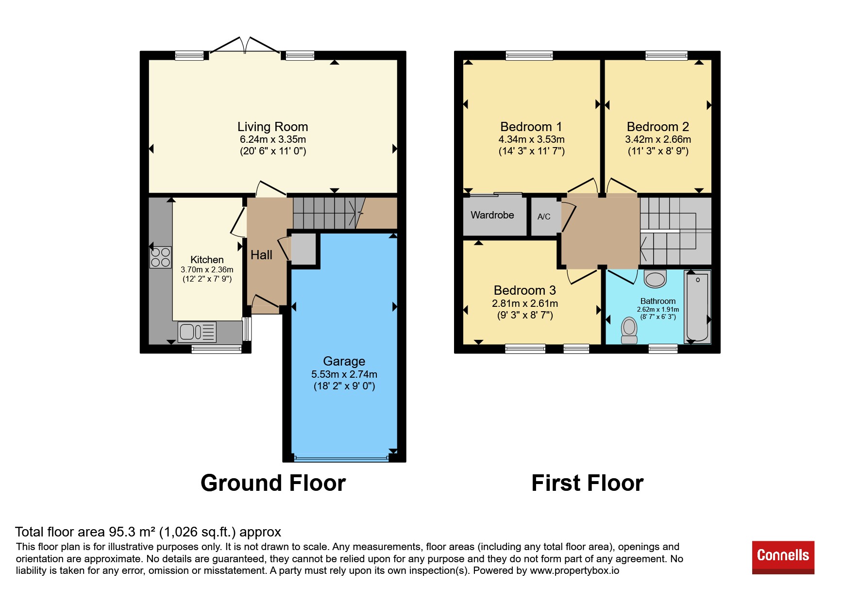 56, St Johns Court, St. Albans floorplan