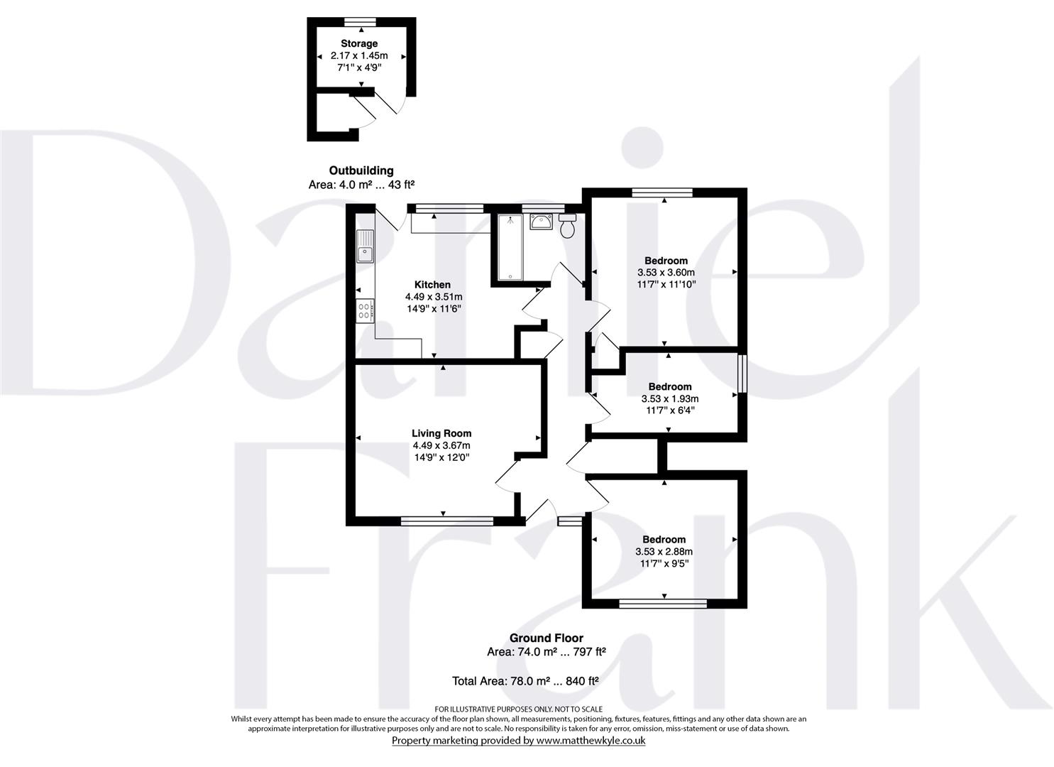 59, Danbury Road, Loughton floorplan