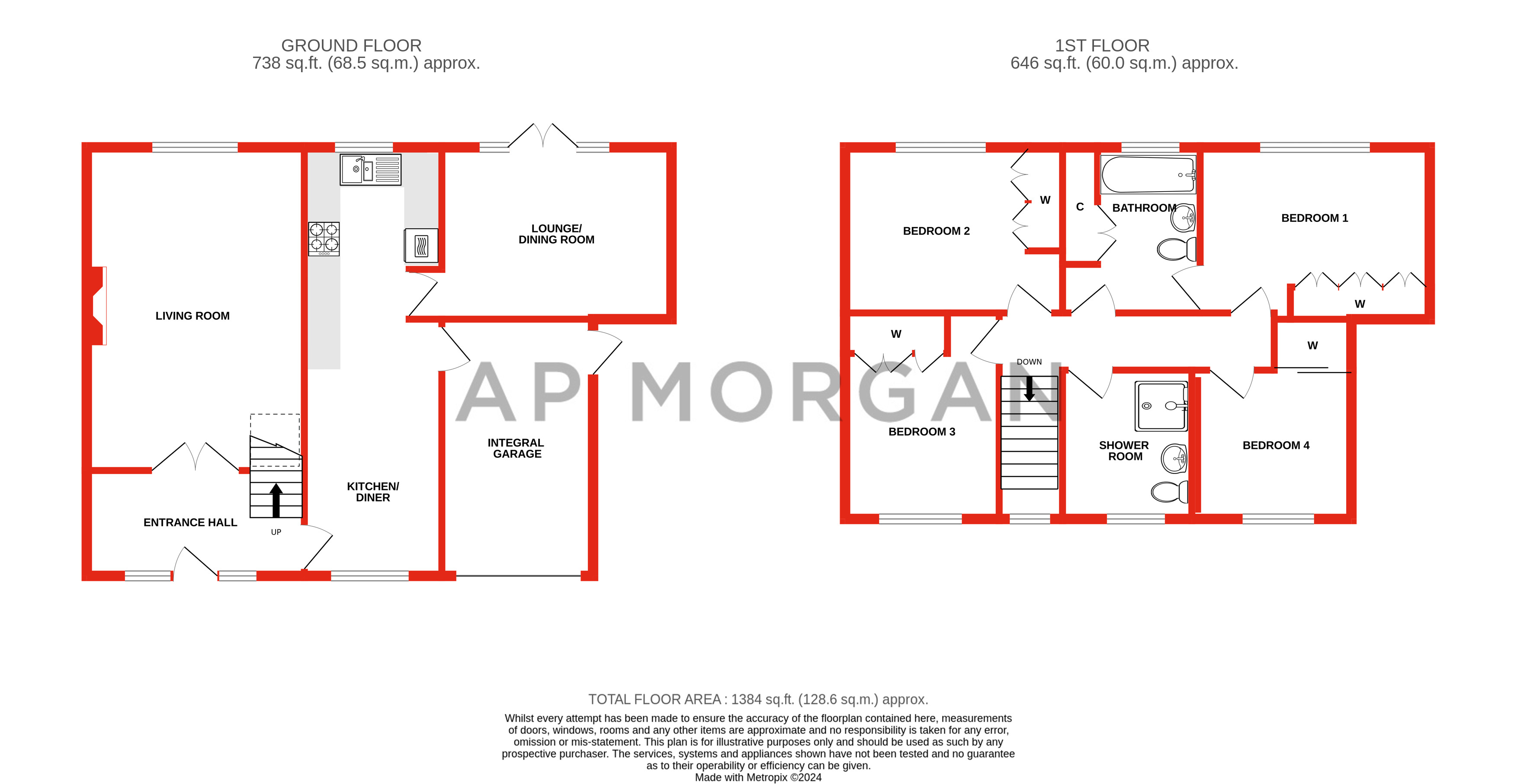 48, Rowney Croft, West Midlands floorplan