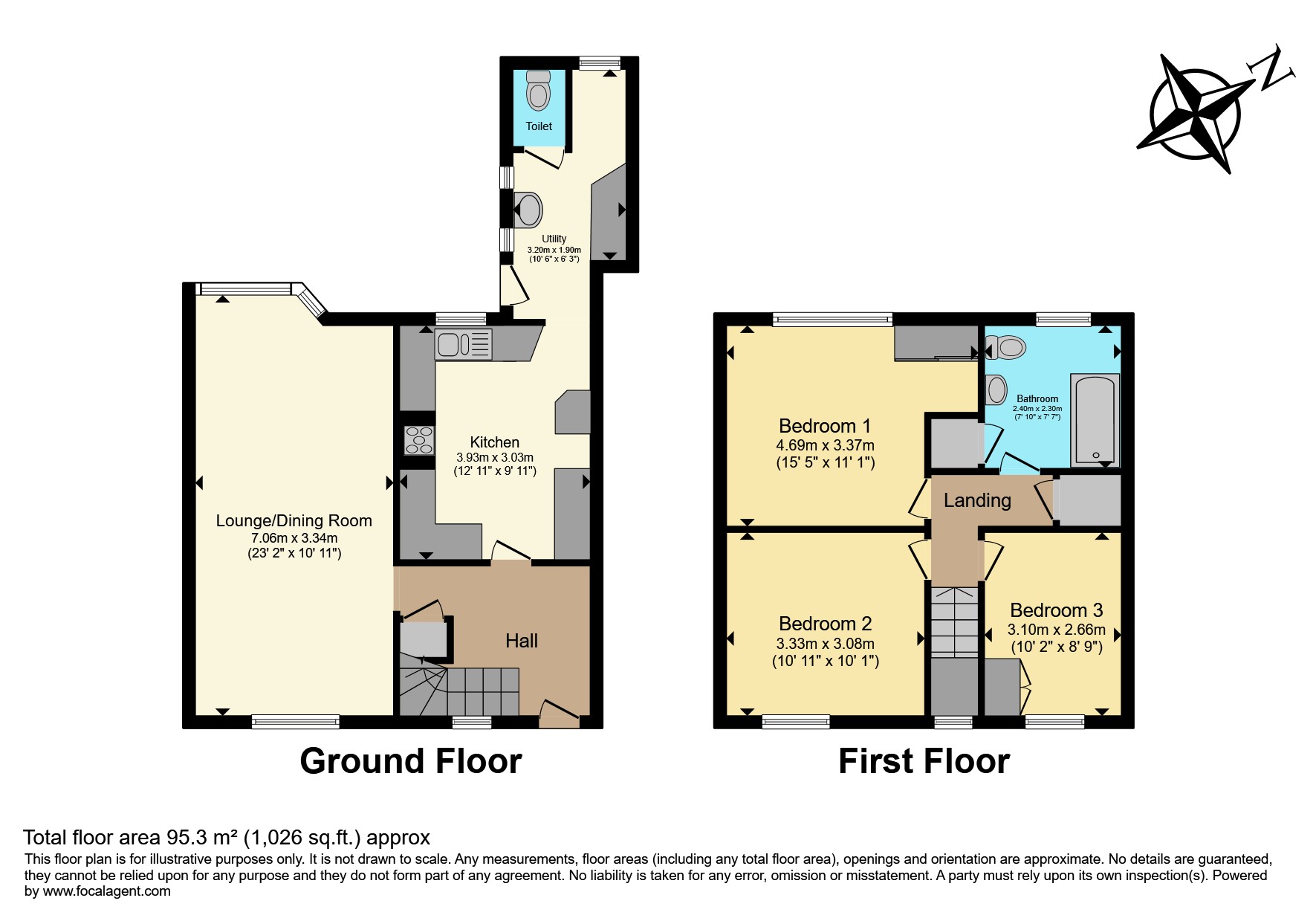 24, The Quadrangle, Endon, Stoke-on-trent floorplan