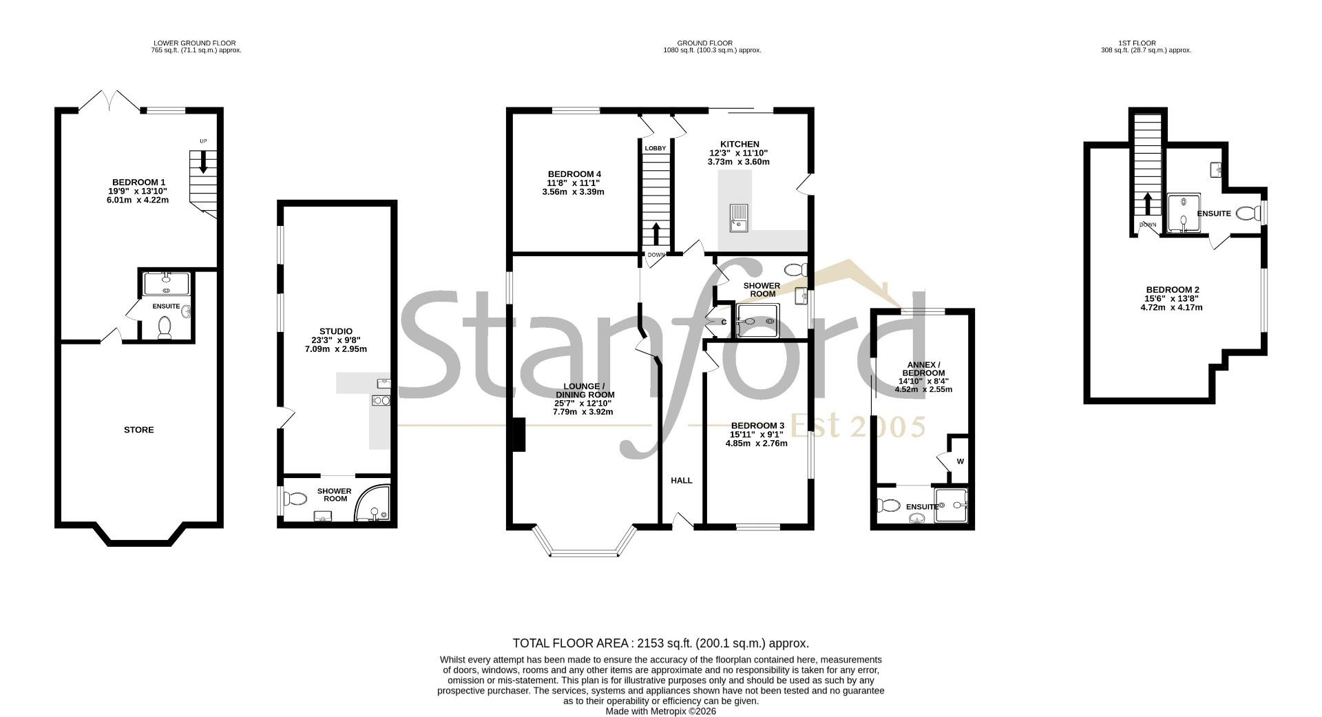 17, Exeter Close, Southampton floorplan