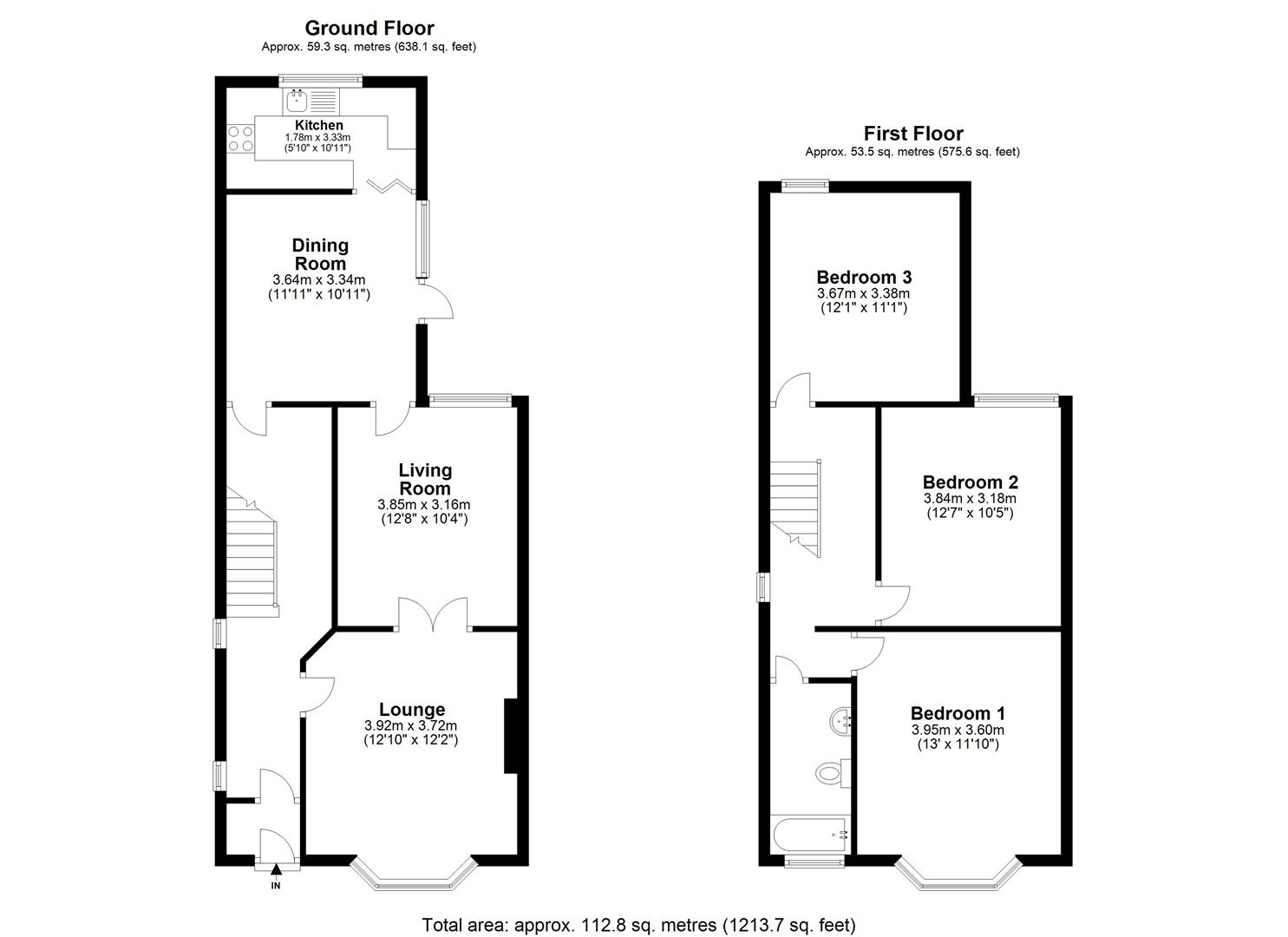 41, North Road, Newbridge Newport floorplan