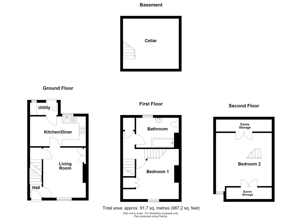 19, Gwynne Street, Hereford floorplan