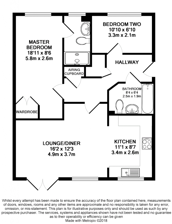 2 Bedrooms Flat for sale in Queen Street, Aldershot GU12