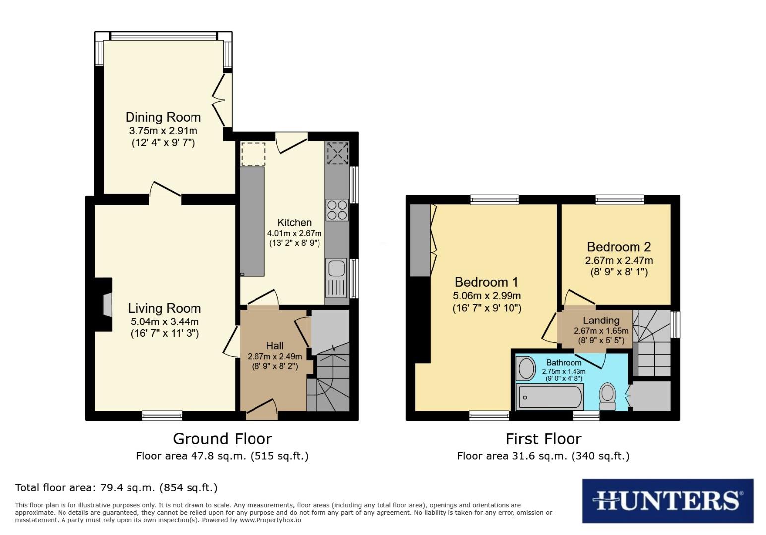21, Ronksley Road, Sheffield floorplan