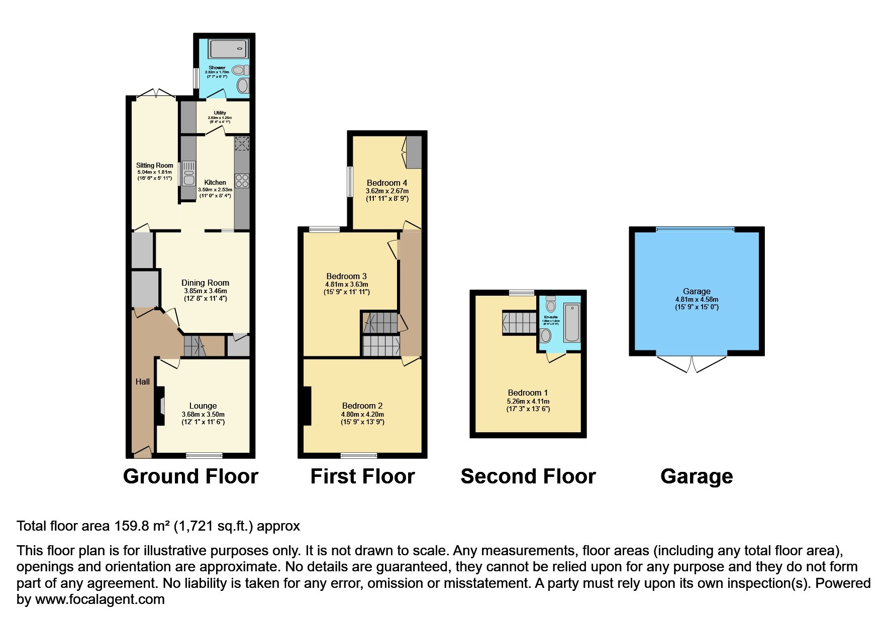 47, Ansley Common, Nuneaton floorplan