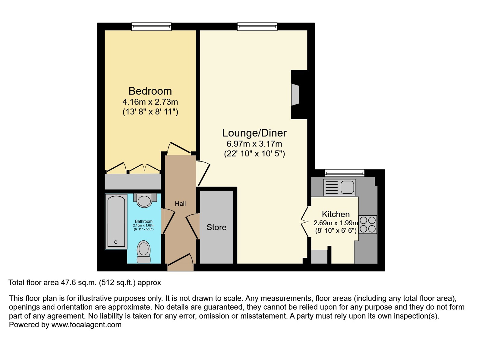 27, Barton Mill Court, Canterbury floorplan