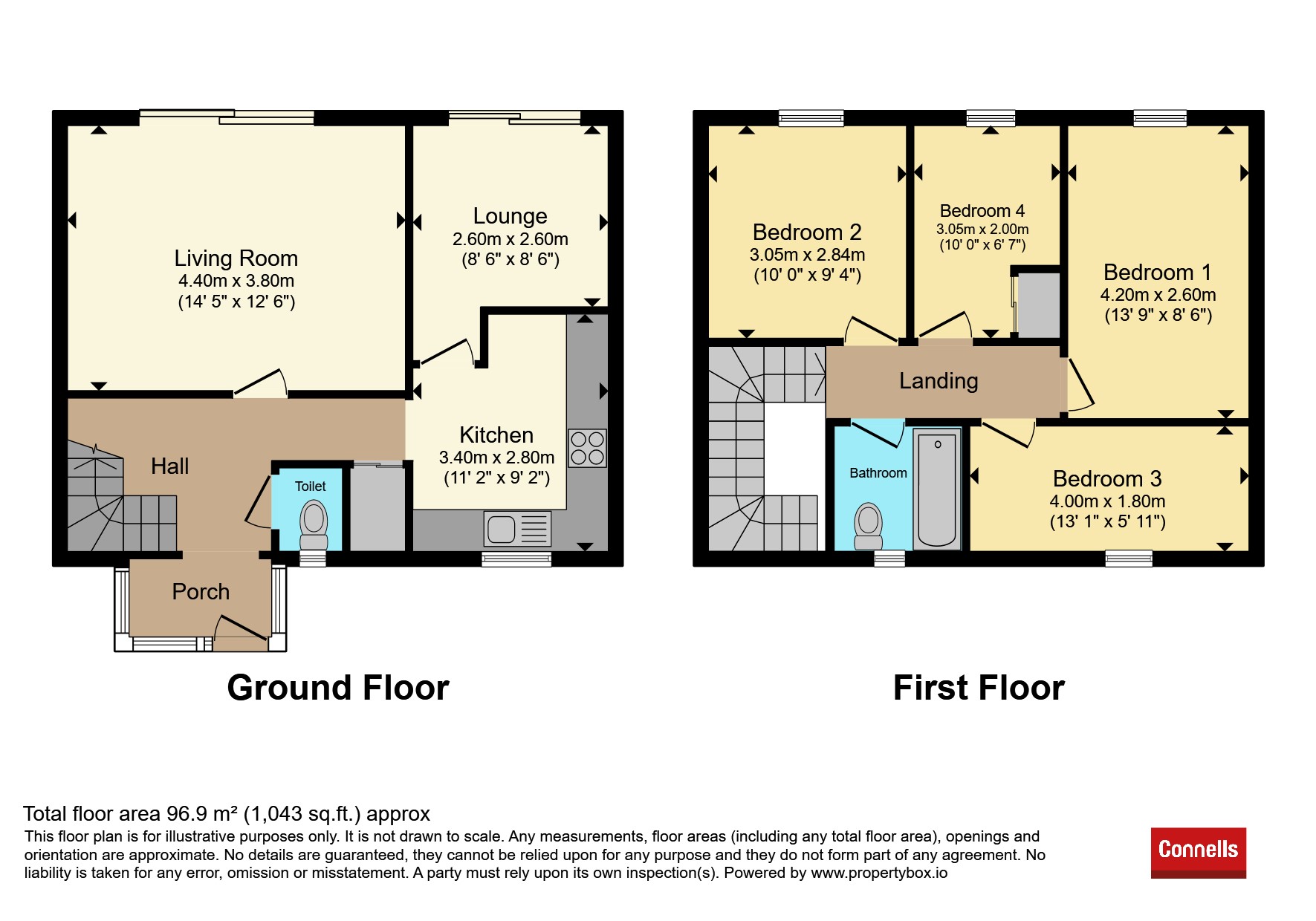 51, Trident Drive, Dunstable floorplan