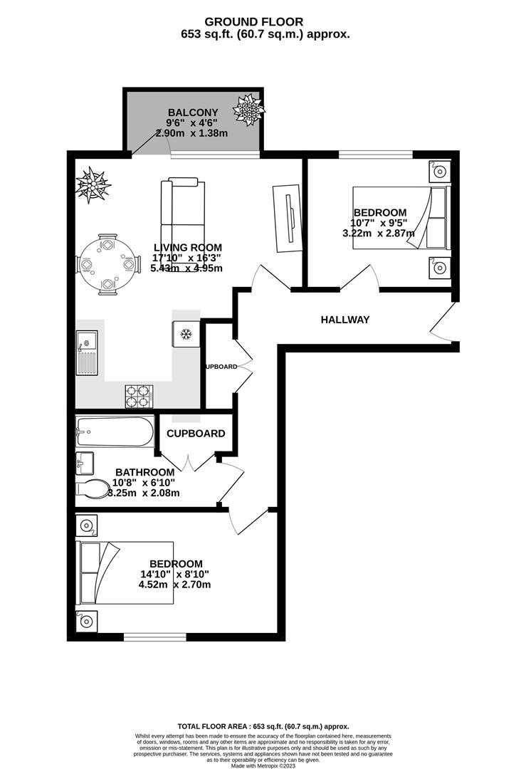 34, Baywillow Avenue, Carshalton floorplan