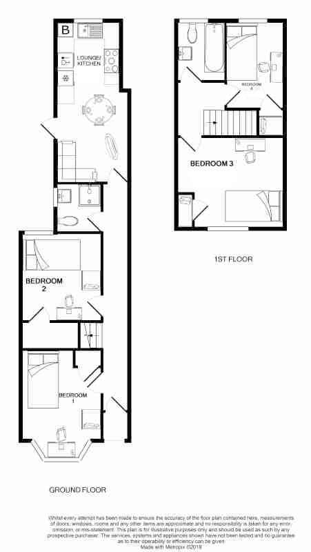 130, Talbot Road, Portsmouth floorplan