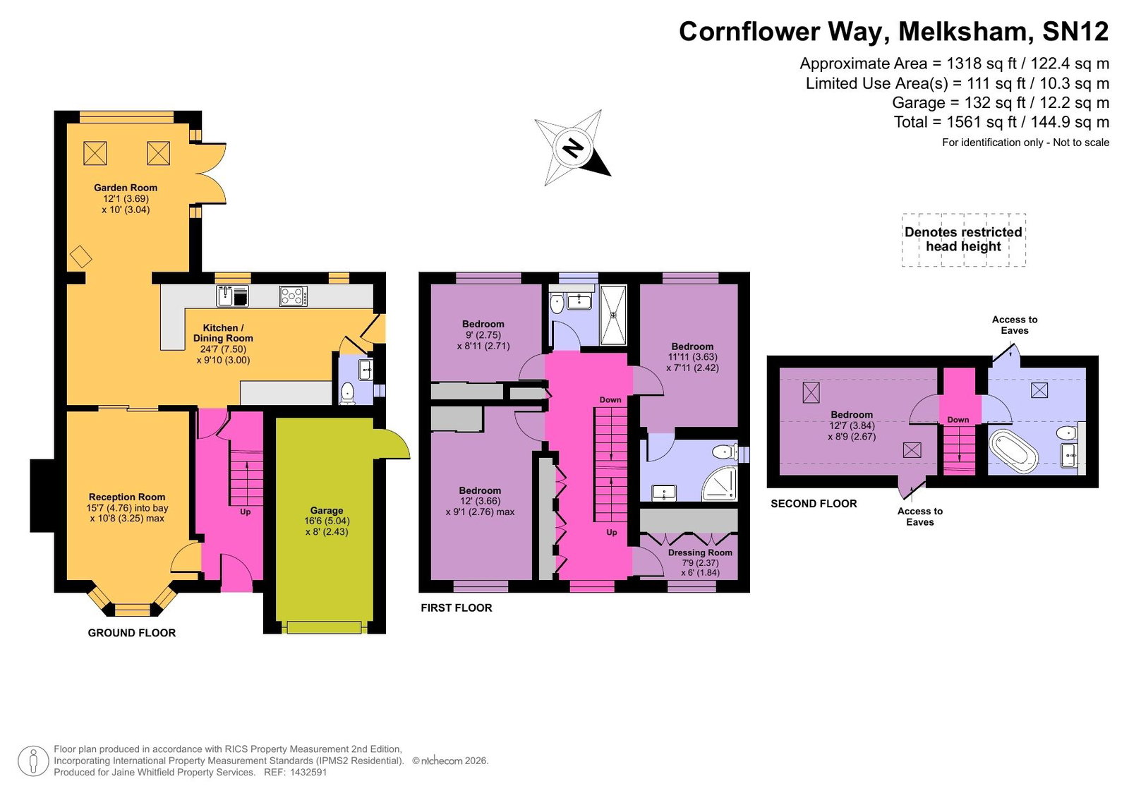 11, Cornflower Way, Melksham floorplan