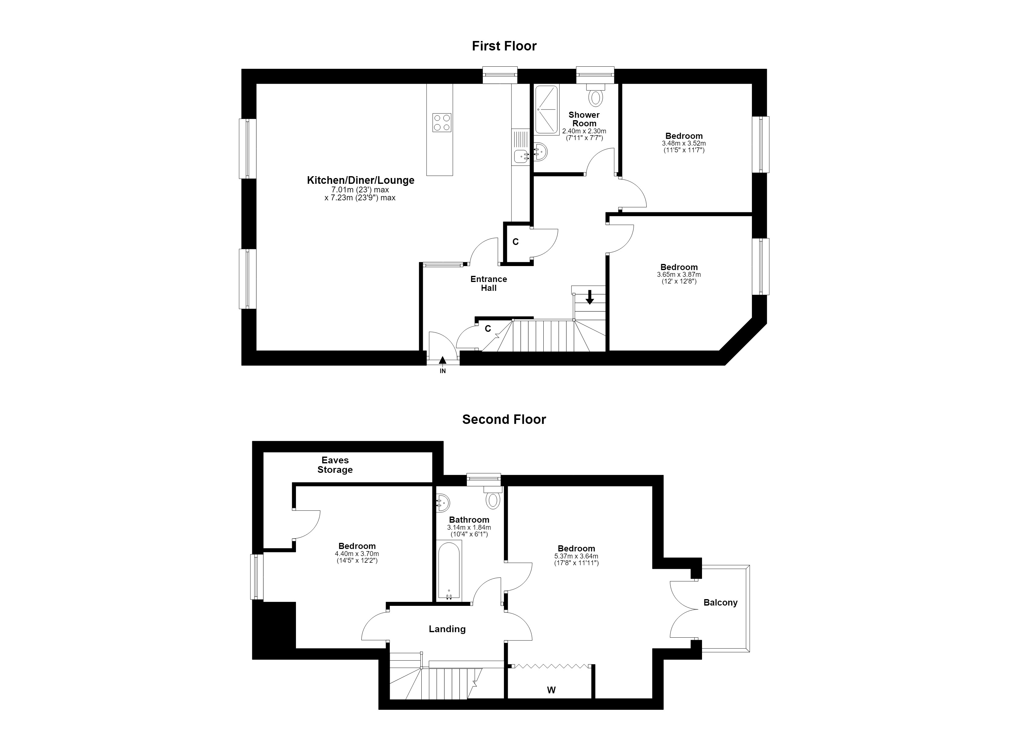 16A/2, Minto Street, Edinburgh floorplan