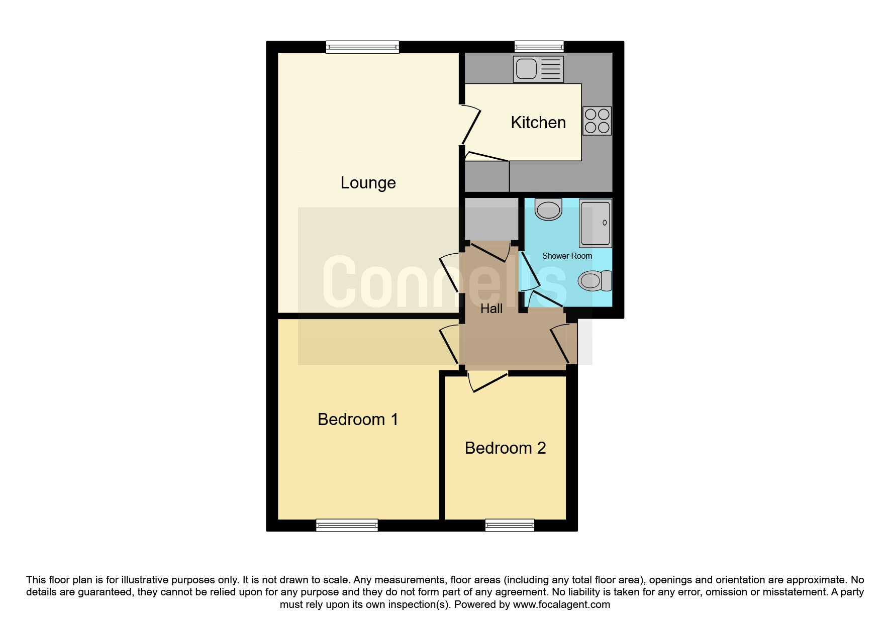 129, Cornflower Drive, Chelmsford floorplan