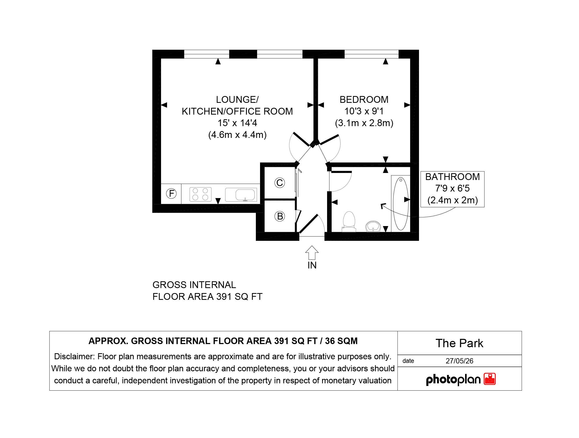 The Park, Huddersfield floorplan