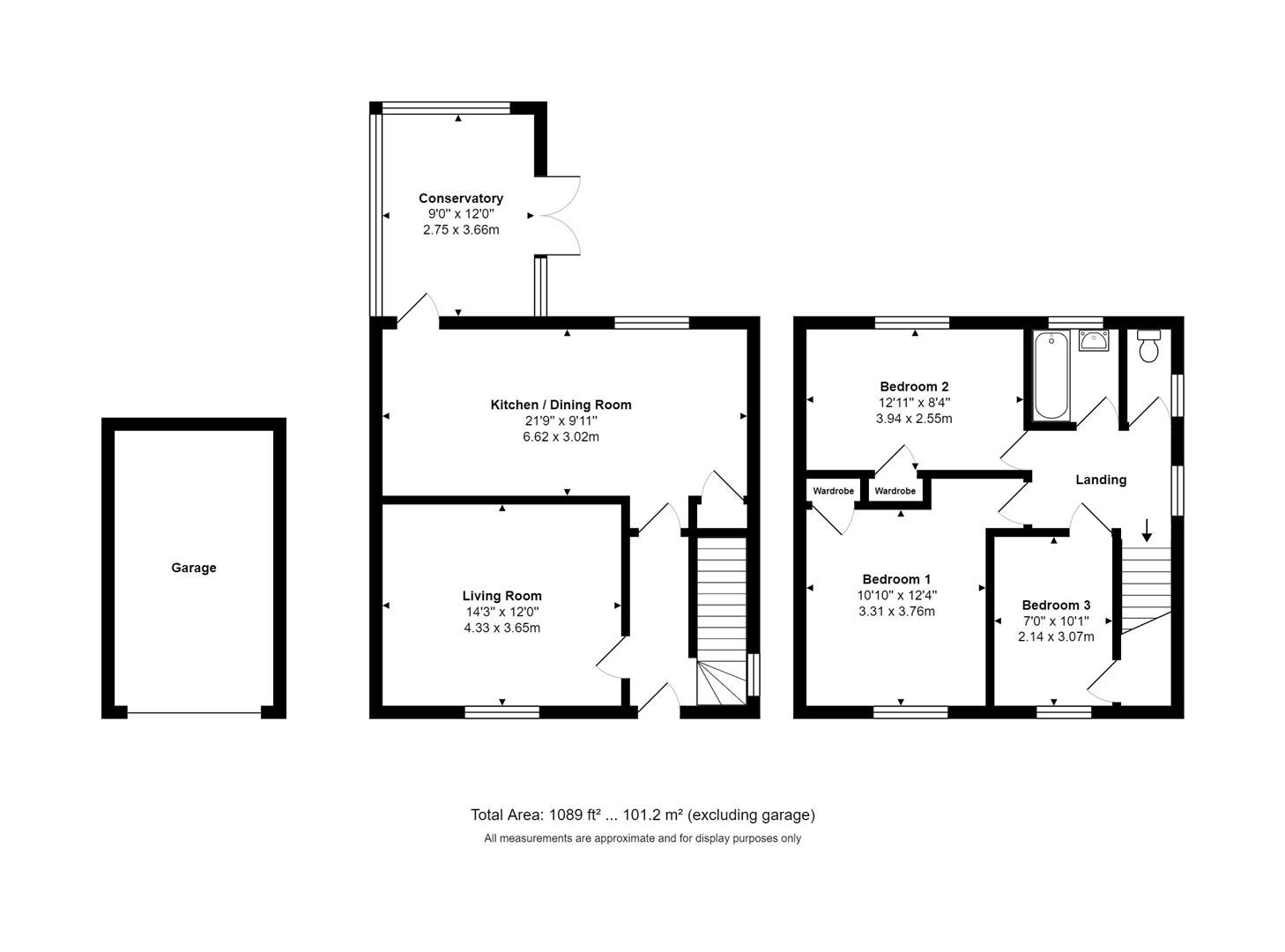 8, Ashley Close, Farnham floorplan