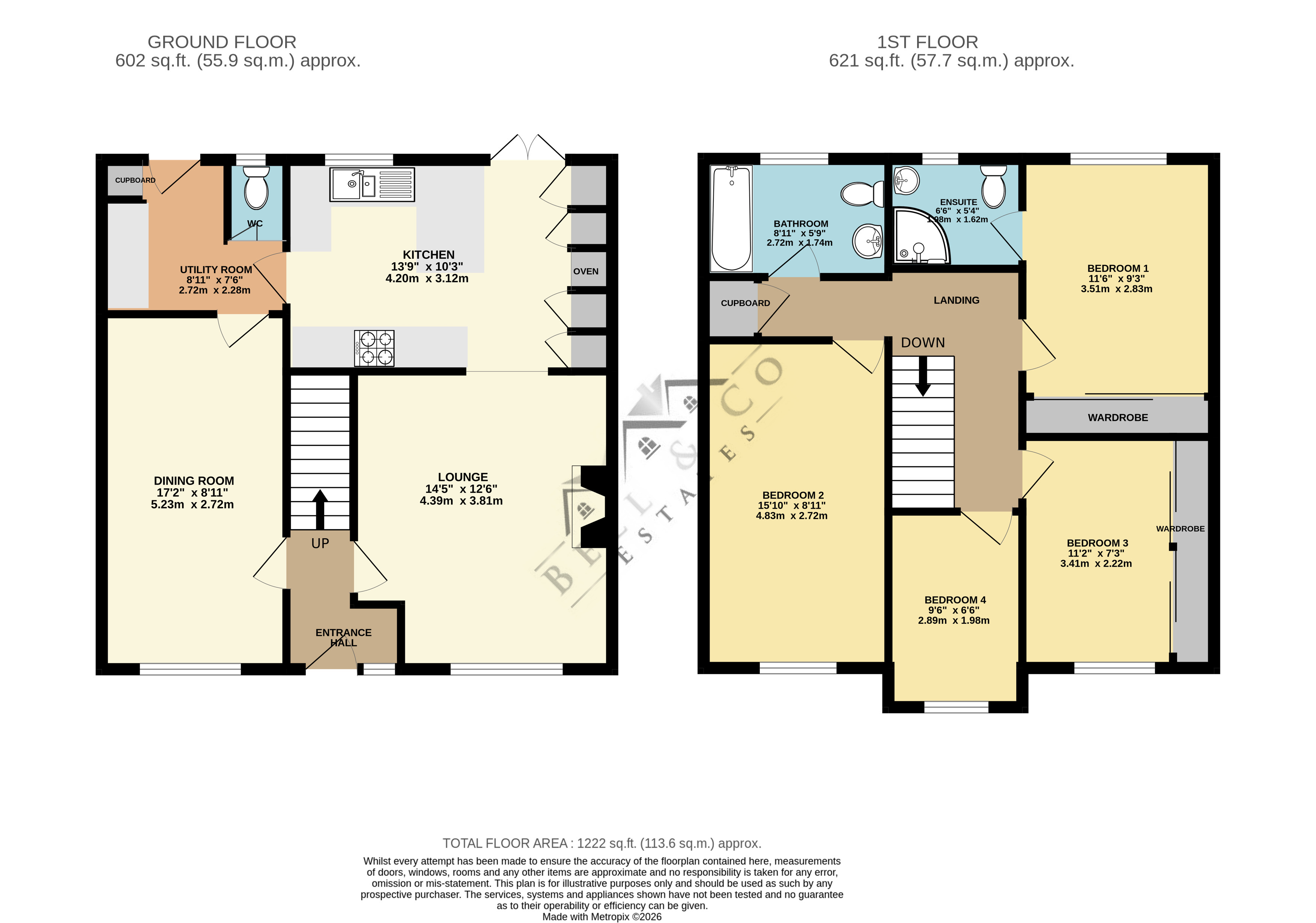 26, Sunningdale Road, Sheffield floorplan