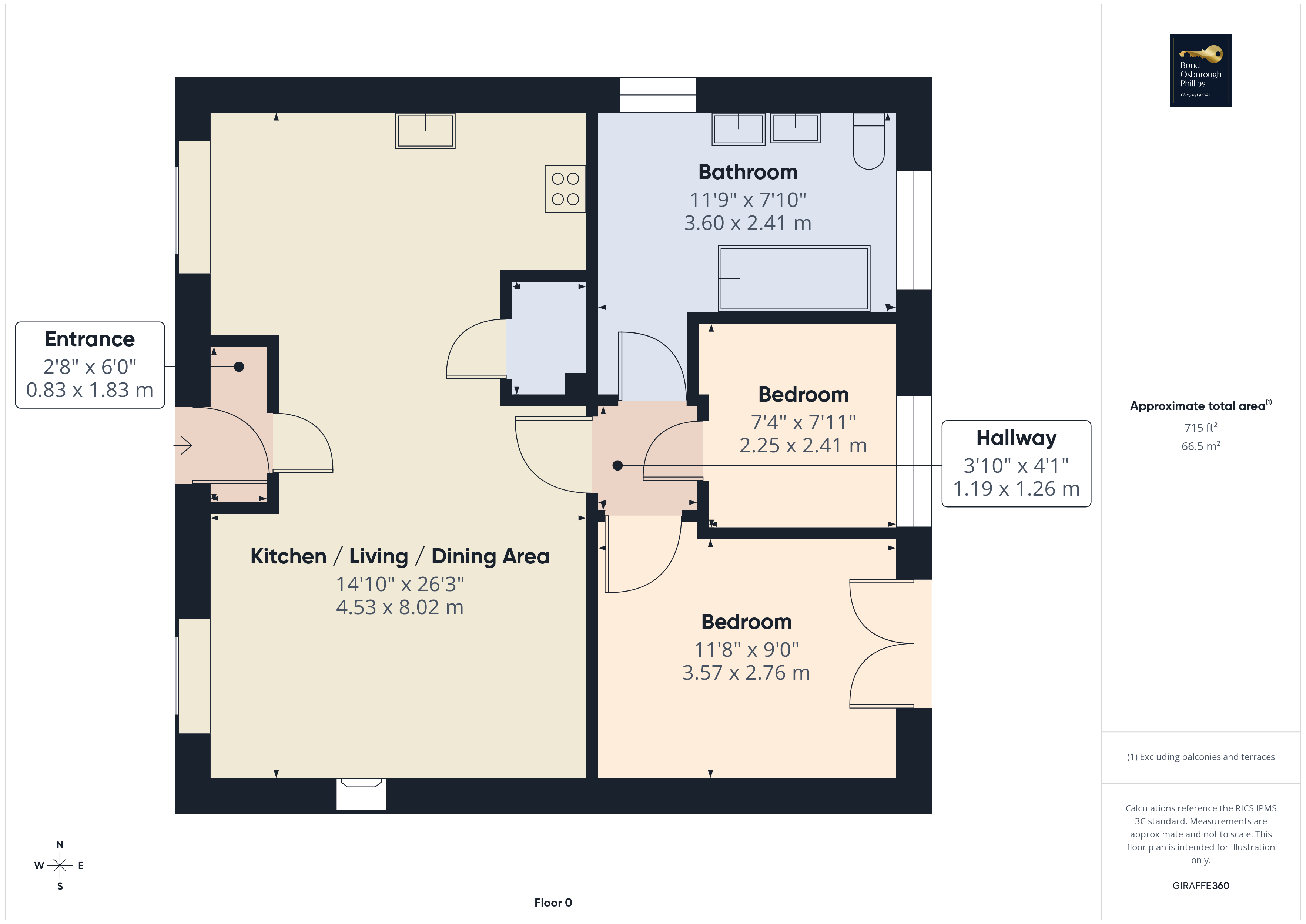 Providence House,, High Street, Cornwall floorplan