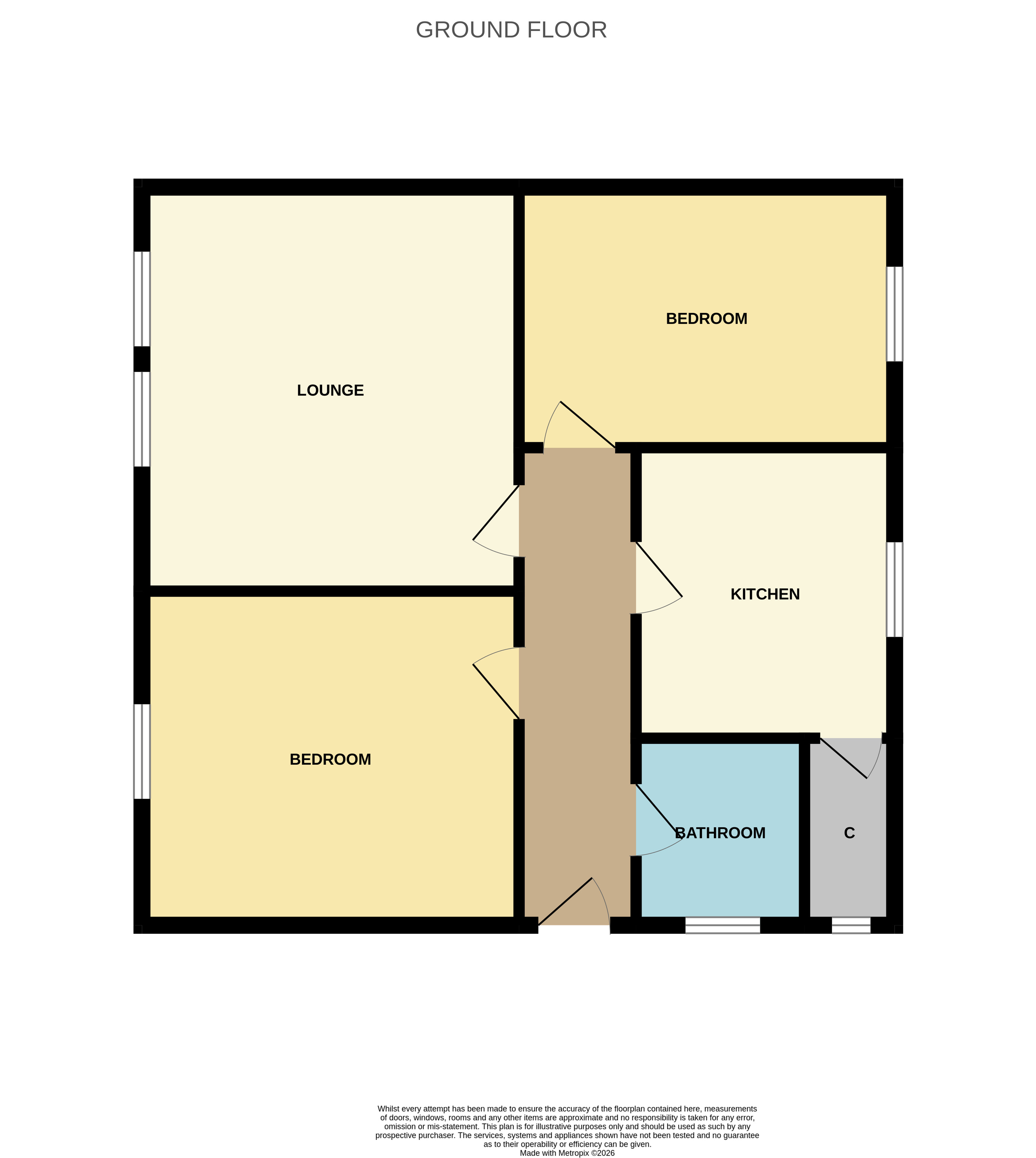 3, Ballater Avenue, Dumfries floorplan