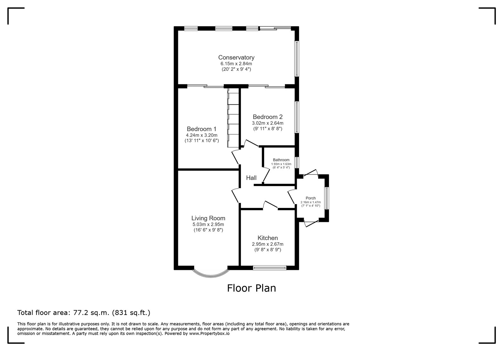 34, Walmer Road, Reading floorplan