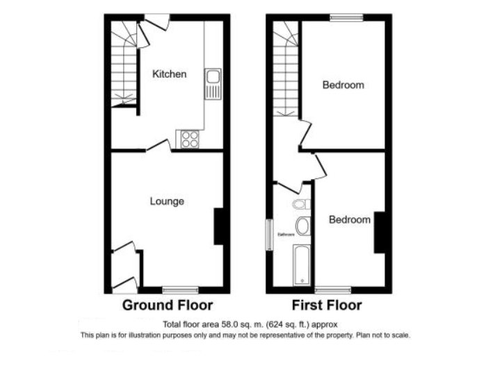 2 Bedrooms Terraced house for sale in Garnett Street, Darwen BB3