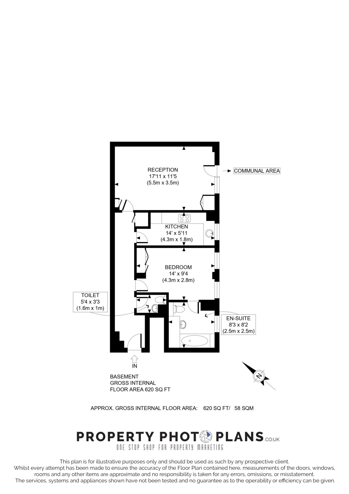 Flat 2 193 Queen`s Gate, London floorplan