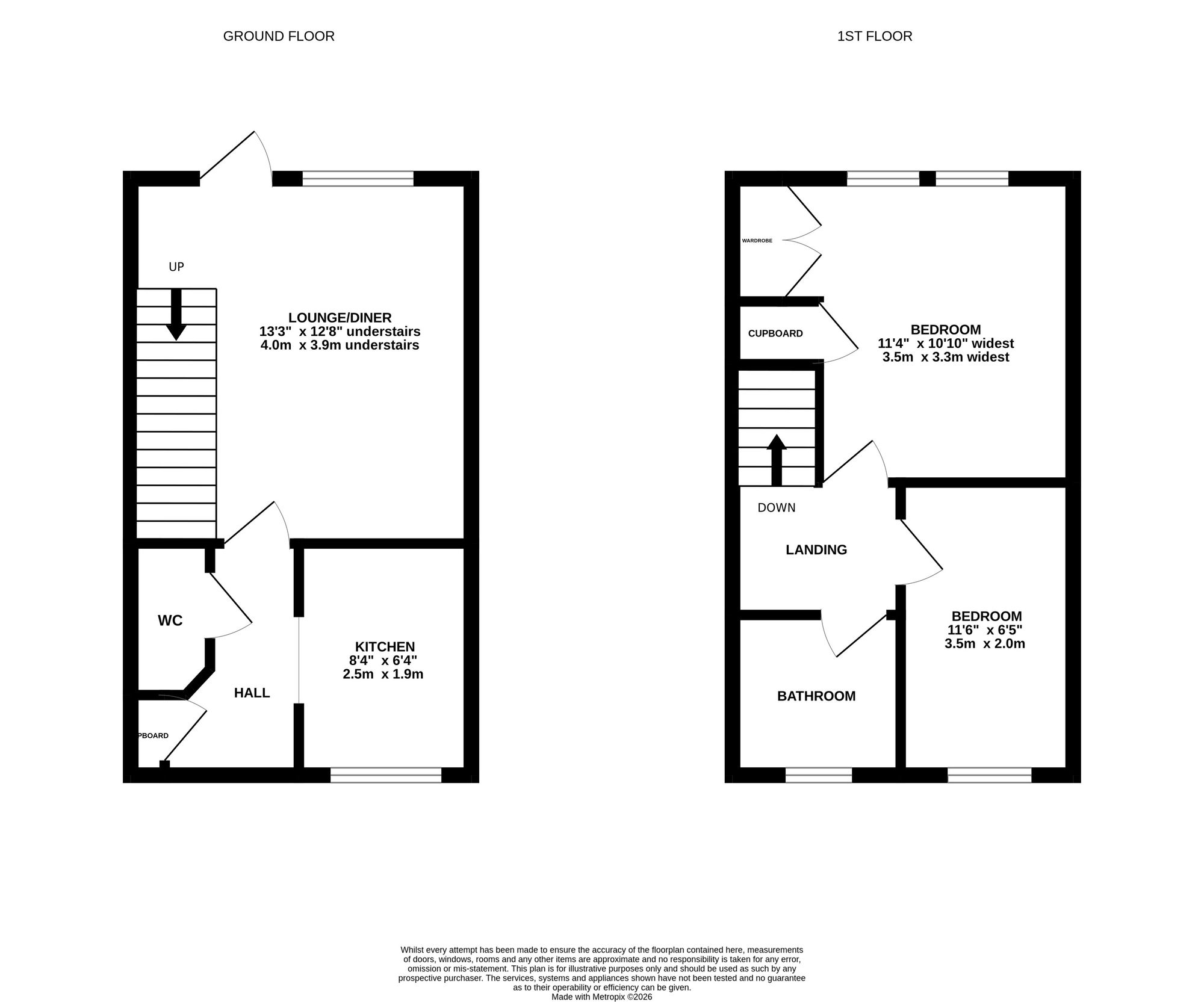 56 Seagrim Road, Bournemouth floorplan