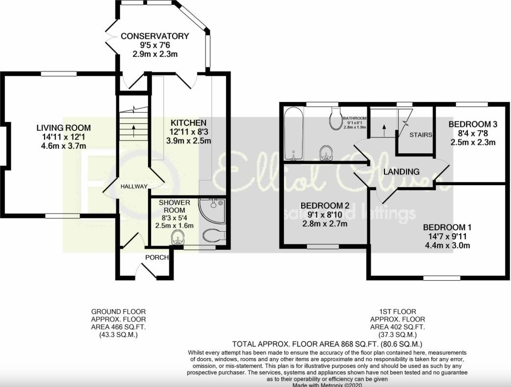 1, Timbrells, Cirencester floorplan