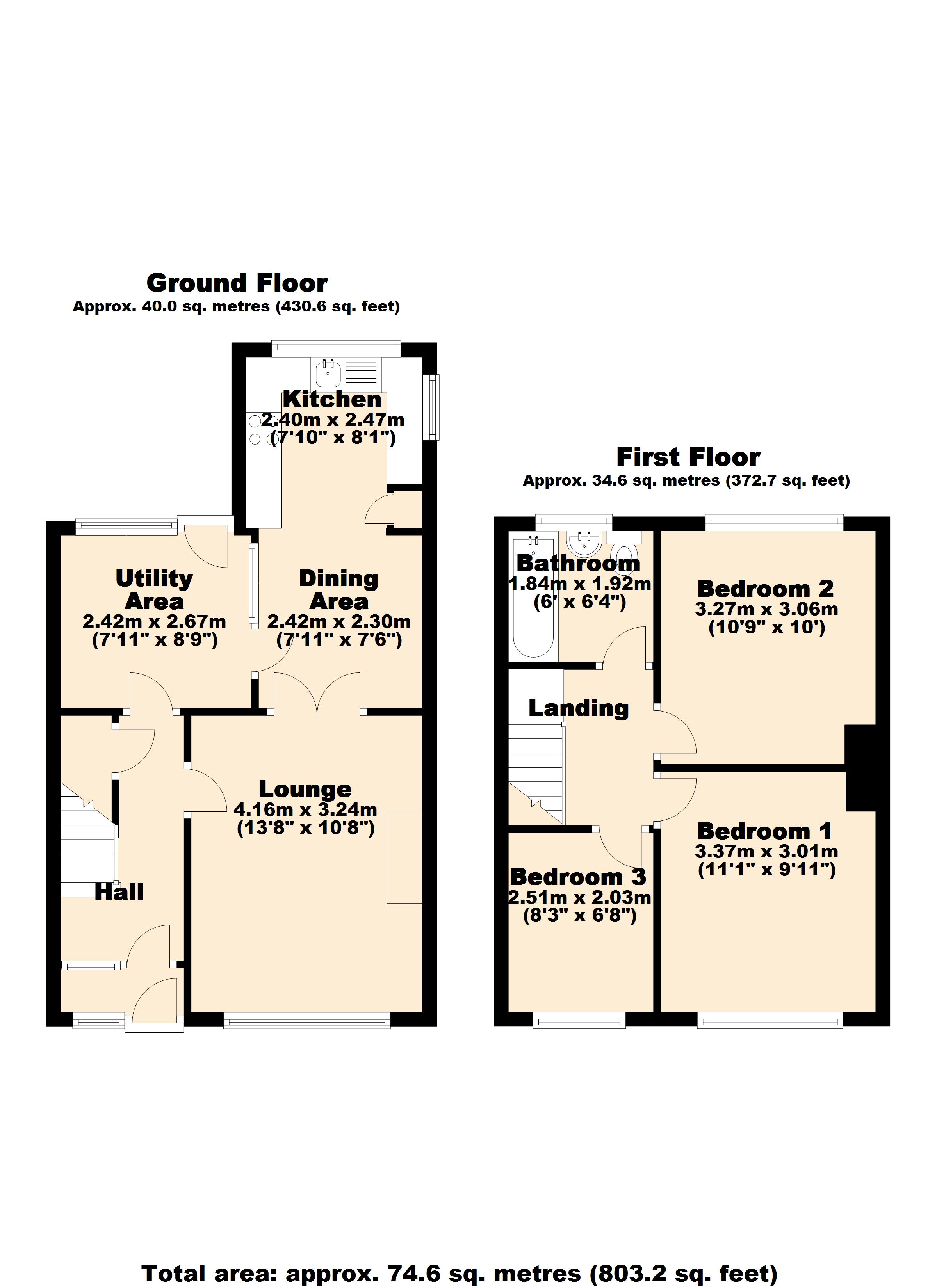 3 Bedrooms End terrace house for sale in Moss Lane, Lostock Hall, Preston PR5