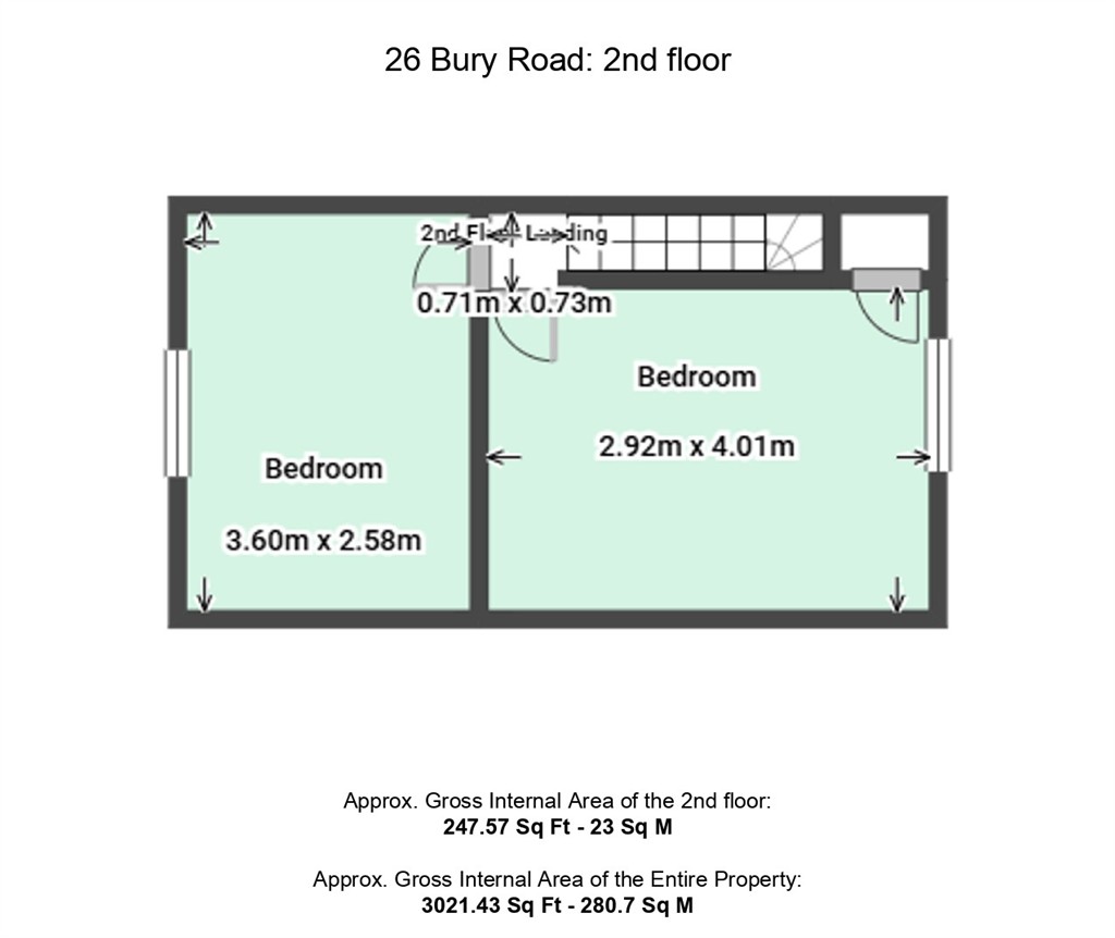 26, Bury Road, GOSPORT floorplan