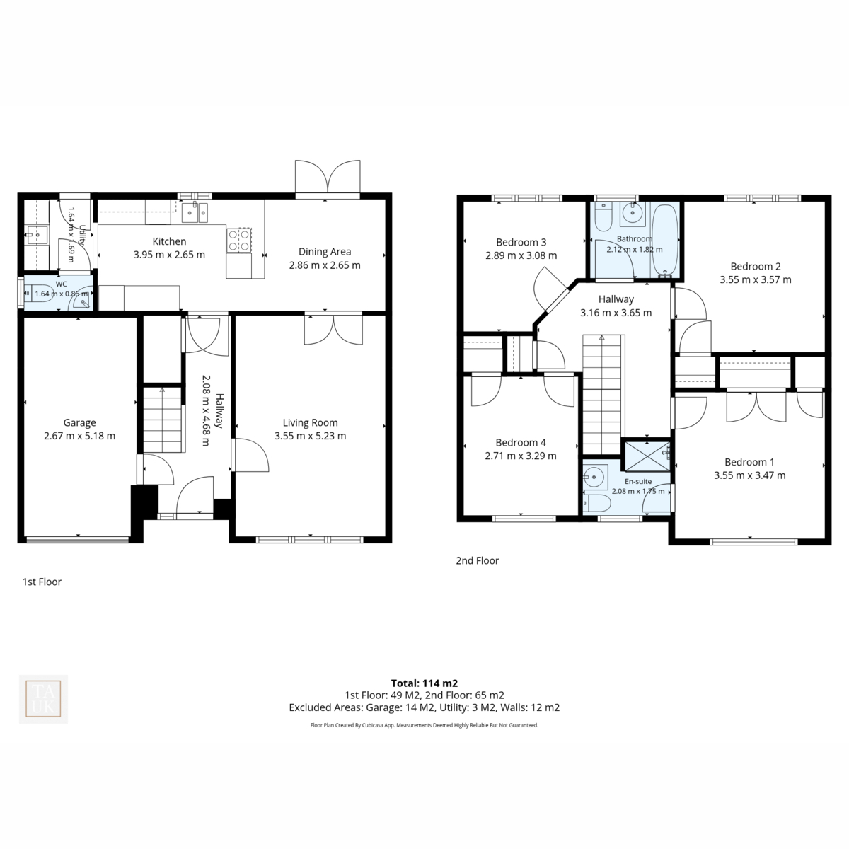 33, Eclipse Road, Blackburn floorplan