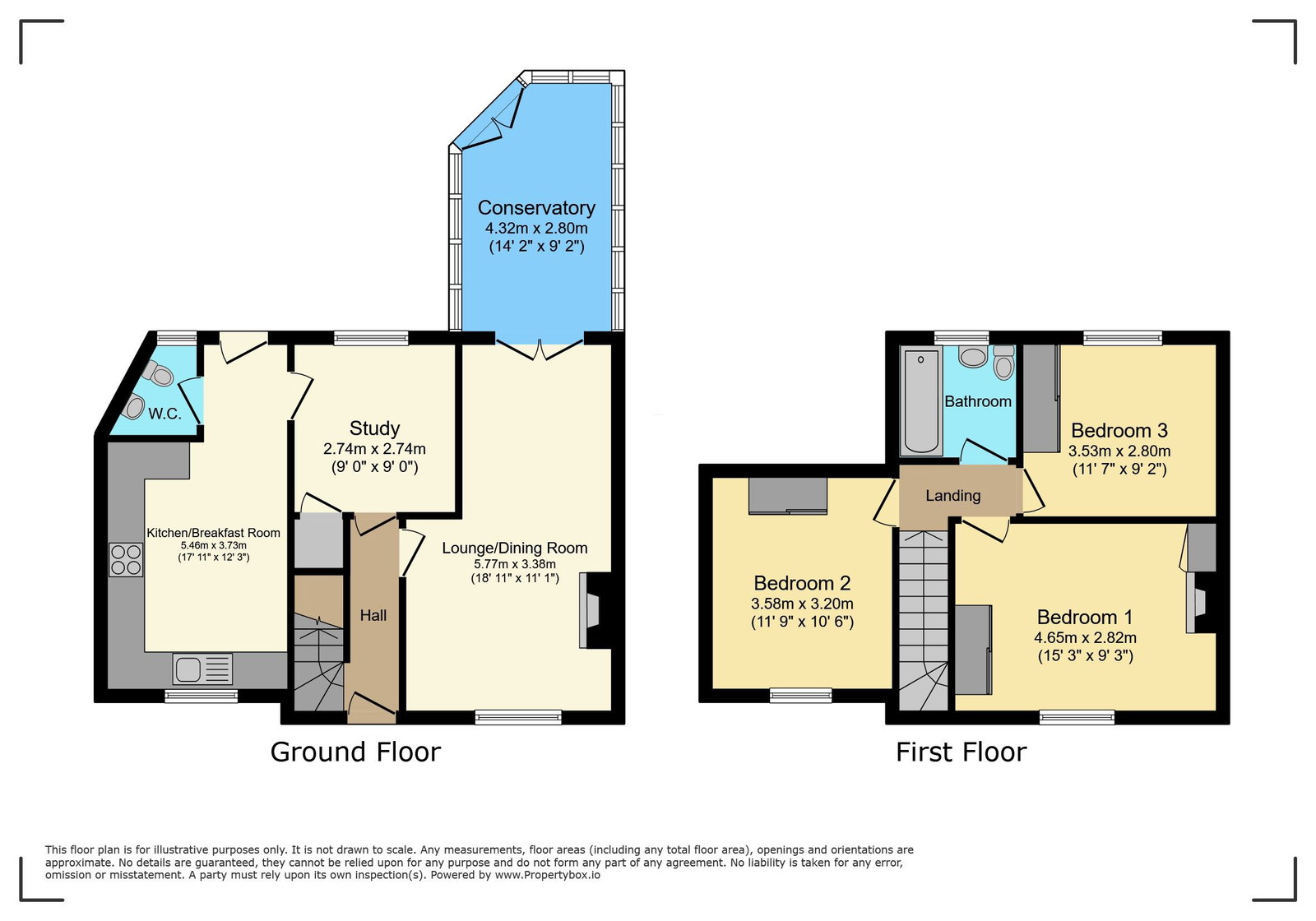 8, Belah Road, Carlisle floorplan