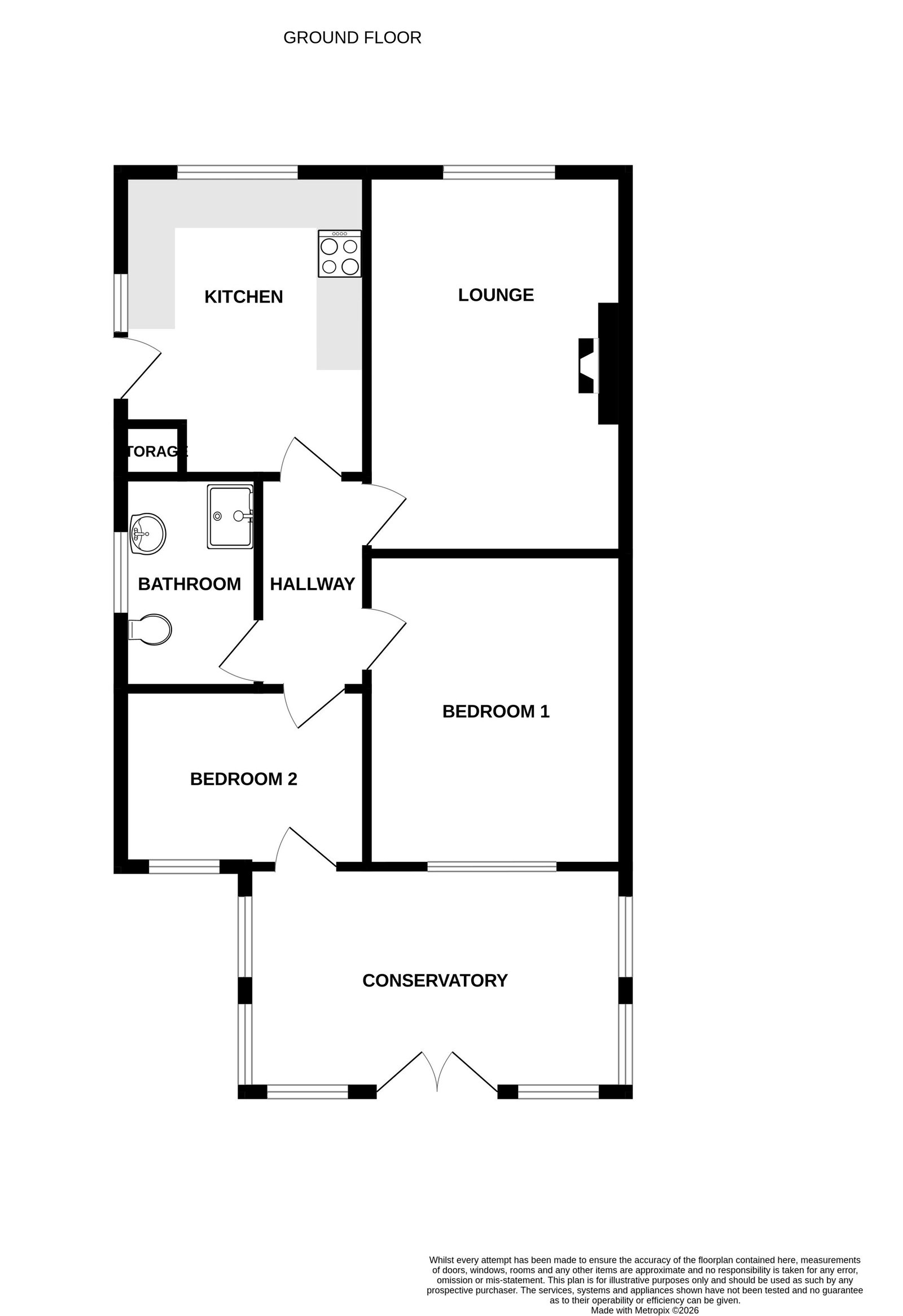 1, Can-yr-Aderyn, Swansea floorplan