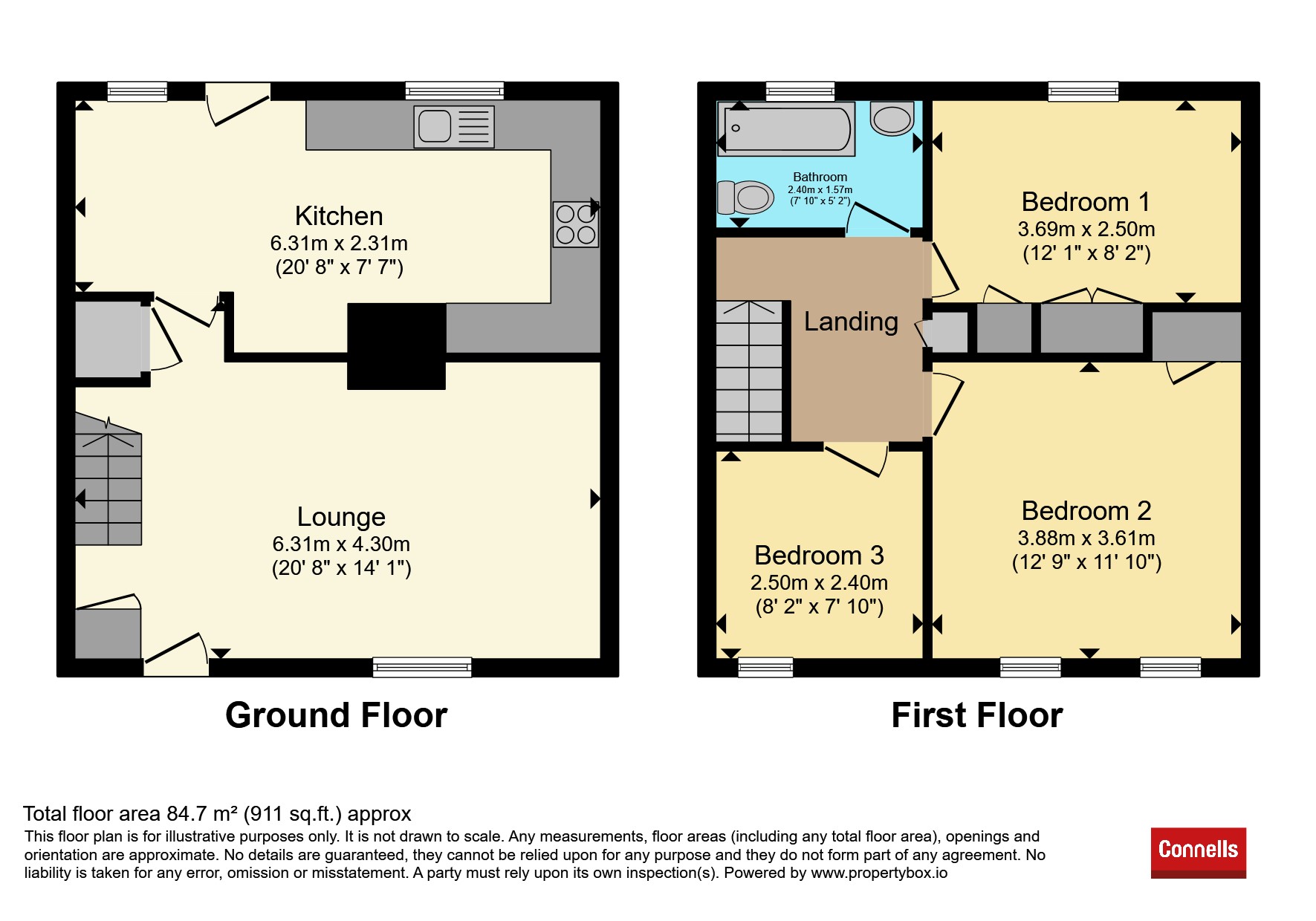 68, Fleming Road, West Midlands floorplan