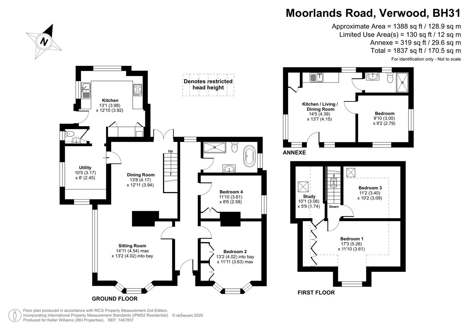 Copy, Moorlands Road, Verwood floorplan