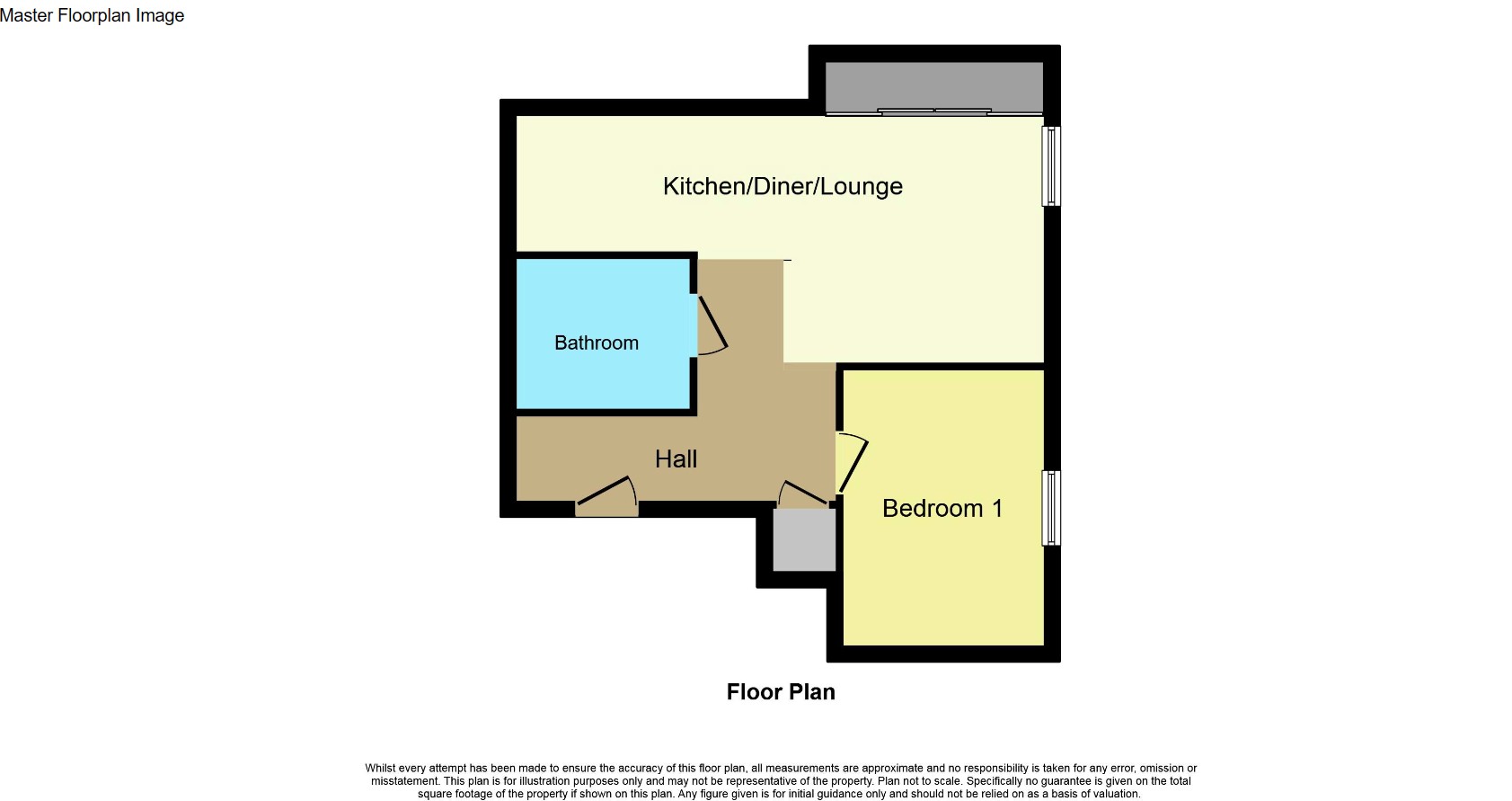 82, Great George Street, Leeds floorplan